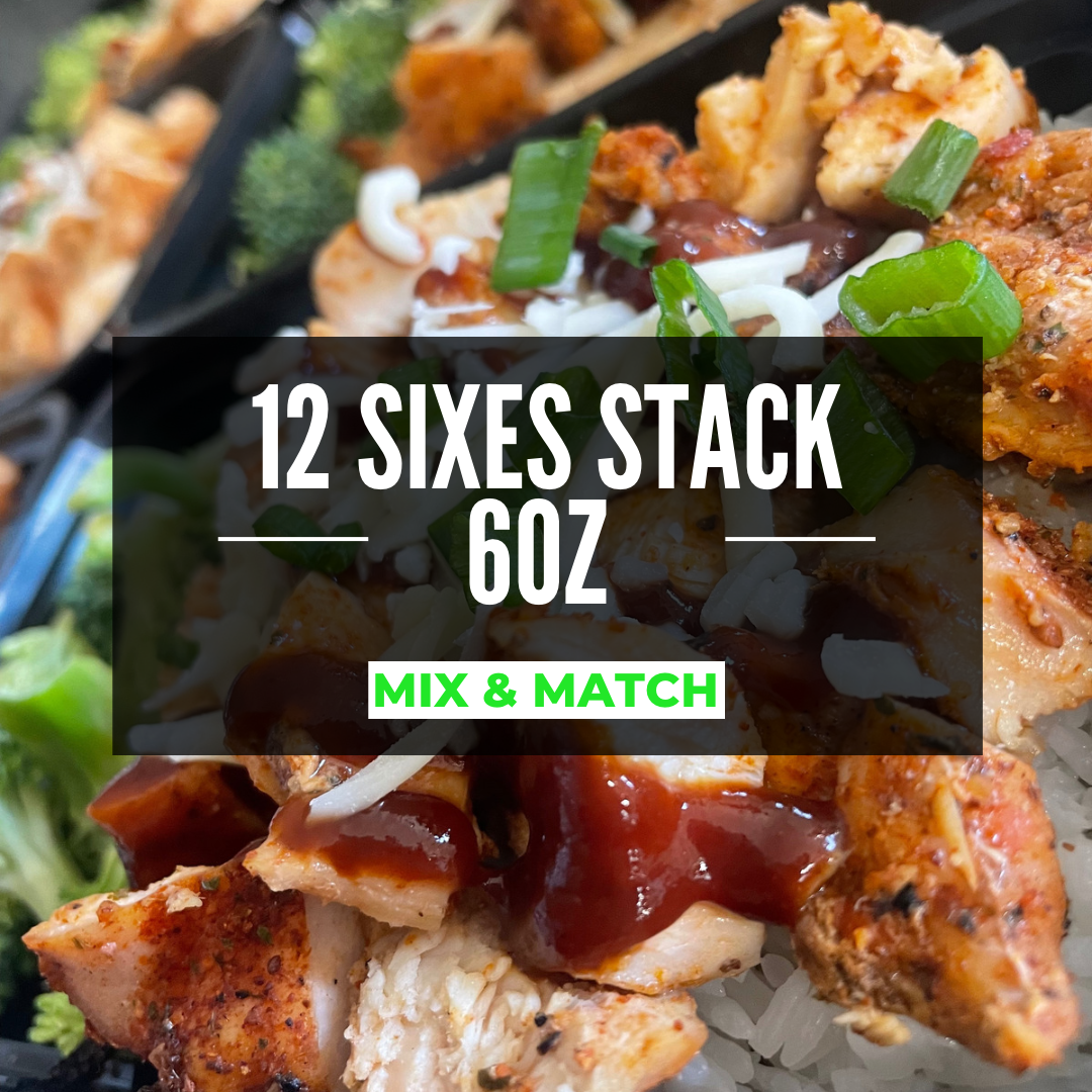 ▪️12 Meals Sixes Stack ▪️