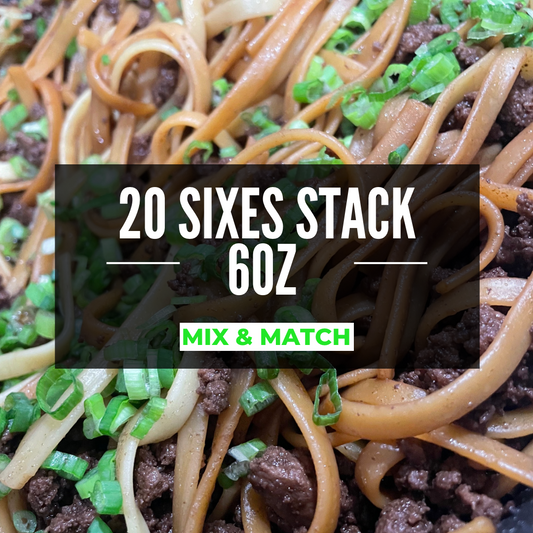 ▪️20 Meals Sixes Stack ▪️
