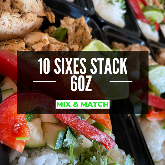 ▪️10 Meals Sixes Stack ▪️